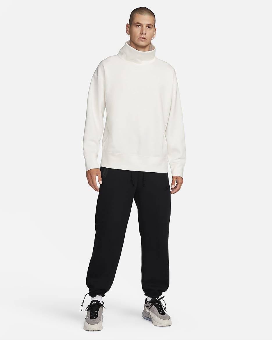 Nike Sportswear Tech Fleece Reimagined Men s Oversized Turtleneck Sweatshirt. Nike